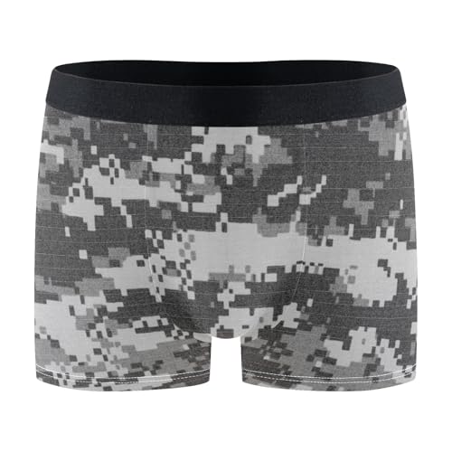 Men Boxer Briefs Square-Cut Underwear Comfortable Men Briefs (S-XXL)