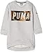 Produktbild PUMA Mädchen Style Long Crew Sweatshirt, Light Gray Heather, 116