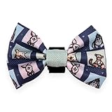 Pawsome Paws Boutique Winnie + Friends Disney Bow Tie for Dogs, Oxford Cloth with Easy Fastening for Stylish Dogs