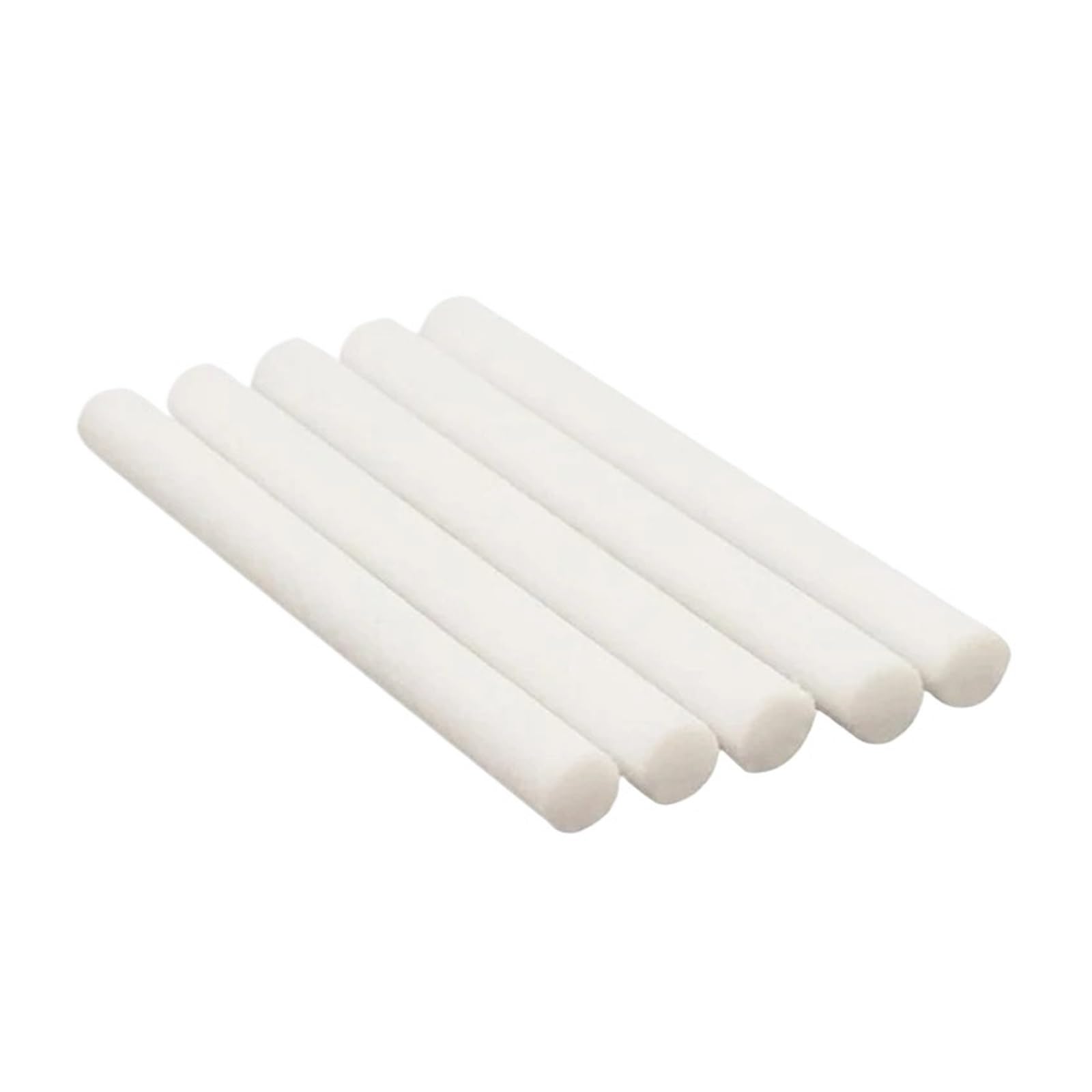 KIveppuzx Humidifier Filter Cotton Sticks, 50Pcs White Humidifier Cotton Filter Stick USB 10x0.7cm
