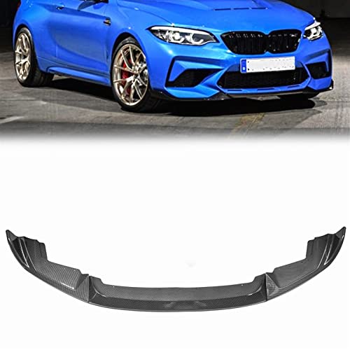 Lame de Pare-Chocs Avant pour BMW F87 M2 Protection et Look Carbone 2019-2021