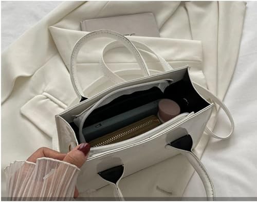 Image of Patent Leather Handbag Shinny Clutch Purse Mini Shoulder Bag Evening Purse for Women