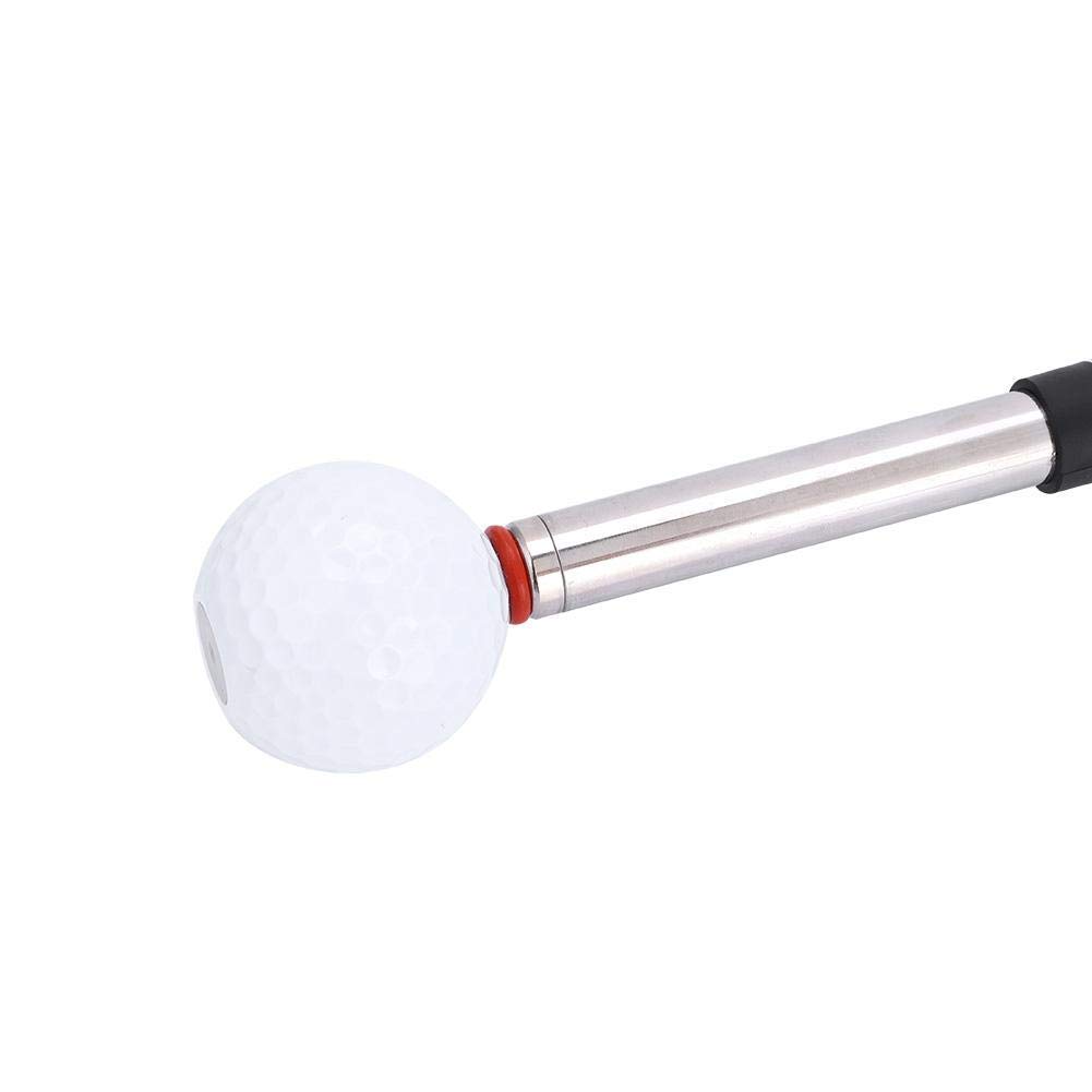 VGBEY Entrenamiento y Peso Swing de Golf, Golf Swing Grip, Metal Telescópico Golf Tempo Trainer Calentamiento Capacitación Ayuda Golf en el Campo Accesory Entrenador Swing Golf