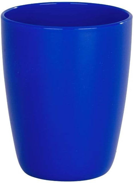 WENKO Toothbrush Tumbler Cocktail in Black, Polystyrene, 8 x 8 x 10 cm