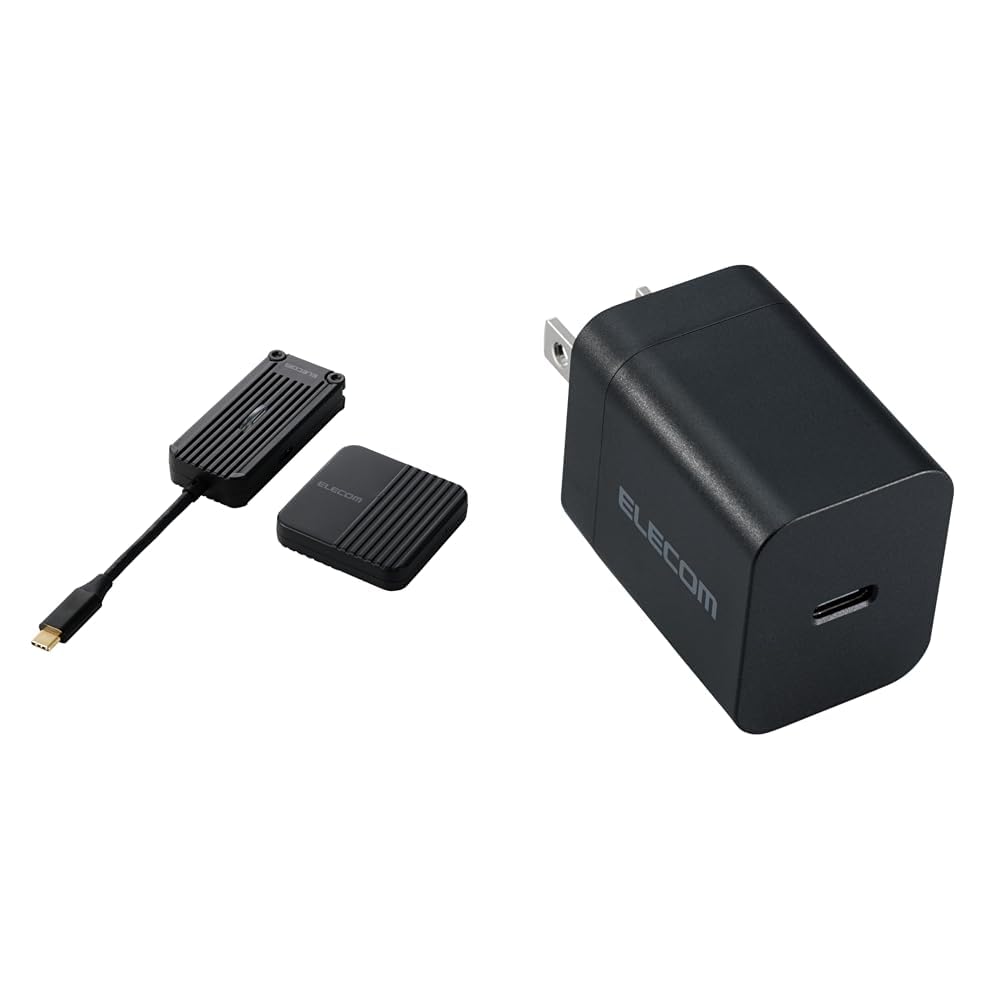 Amazon.co.jp: 【AC充電器セット】 エレコム ワイヤレス HDMI 送受信機