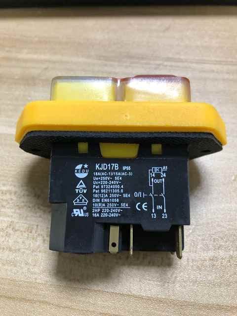 DLD JD17B Electromagnetic Switch Waterproof Magnetic Switch Start Switch Electric Tool Switch