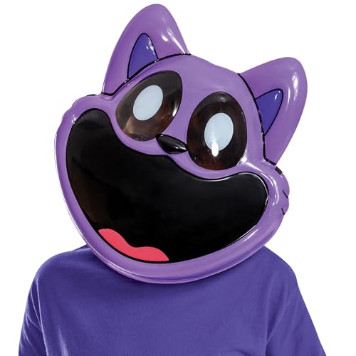 Disguise Poppy Playtime Catnap Mask Official Poppy Playtime Costume Accessory One Size