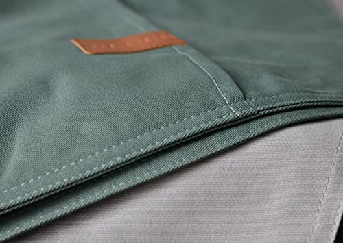 Muka Dining Chair Covers Set Of 6, Living Room Chair Slipcovers 6 Pack-Dark Grey-L #TOP6