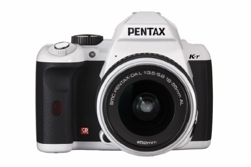 Pentax K-R 12.4 Mp Digital Slr Camera With 3.0-Inch Lcd And 18-55Mm F/3.5-5.6 Lens (White) #TOP1