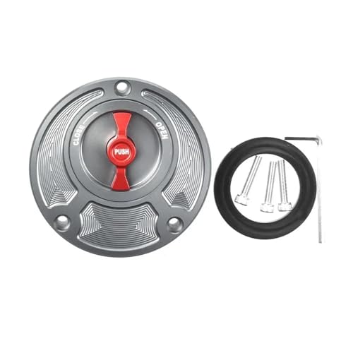 Bouchon réservoir moto bloqué ? Changez pour ce couvercle alu sans clé R1 R6 MT07 MT09