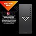 HP Victus Gaming Tower Desktop, AMD Ryzen 5 5600G (Beat i5-12400), AMD Radeon RX 6400, 32GB RAM, 1TB SSD + 2TB HDD, Wi-Fi, RJ-45, HDMI, Display Port, Windows 11 Home, Wired KB & Mouse, Black