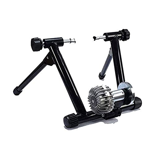 SMSOM Entrenador de Bicicletas se Sienta para Montar en Interiores, Soporte de Entrenamiento de Bicicletas con Palanca de liberación rápida y Tornillo de Resistencia Ajustable para 26'-29' Bicicleta