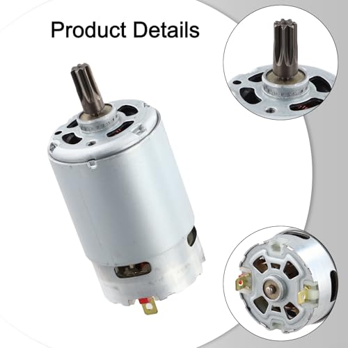 Motor de repuesto 10.8V CC 629851-8 para destornillador Makita TD090D y DT01W 7