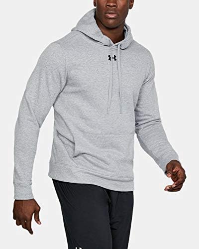 Under Armour Men's UA Hustle Fleece Hoodie LG Gray - Image 2