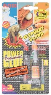 Alteco Elephant Brand Power Cyanoacrylate Glue 3g x 2 Pcs