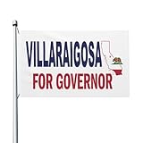 Antonio Villaraigosa California Governor 2026 Flag 3x5 Ft Outdoor Double Sided Flags Yard Sign For Indoor Outdoor Decorations