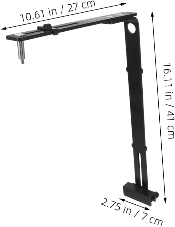 MERRYHAPY 2pcs Aquarium Light Bracket Holder Sturdy Riser for Fish Tank Lighting Easy Installation Light Stand for Enhanced Illumination and Visibility