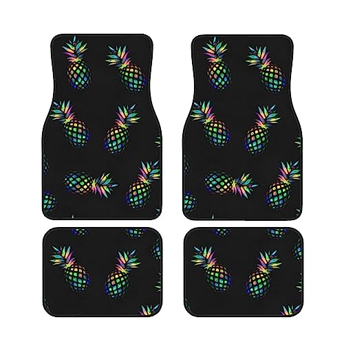 Tapis de sol de voiture ananas ultra résistants toutes saisons