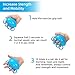 Hand Exercise Ball Finger Therapy Ball - Grip Strengthening, Improve Flexibility, Squeeze Stress Relief Balls, Resistance Strength Trainer for Hand