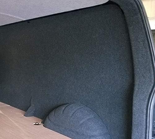 Anthracite Grey 4 Way Stretch Camper Van Lining Conversion Carpet Trim