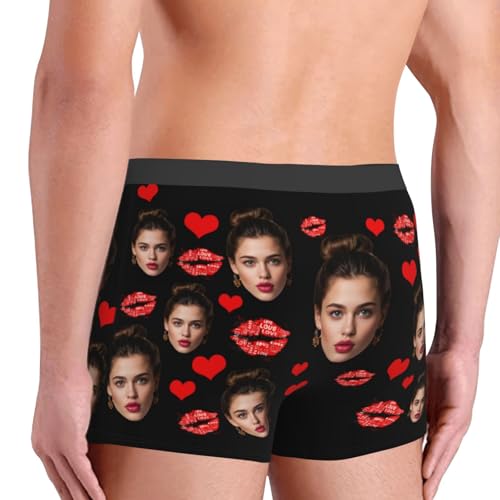 Personalized Boxers Custom Boxers Briefs For Men With Face Funny Gifts For Boyfriend Husband Father3