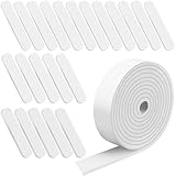 Outus 23 Pieces Hat Size Tape Reducer Hat Sizer Insert Foam Reducing Tape Roll self Adhesive (White)