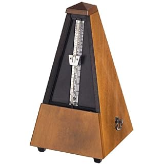 Wittner W803 Métronome en bois Noyer - Les Beatles, Paul McCartney, John Lennon, RIngo Starr, George Harrison