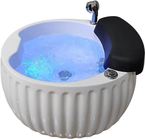 Bañera de pies acrílica portátil REAGAR masaje spa