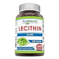 Algopix Similar Product 4 - Pure Naturals Lecithin 1200 mg Softgels