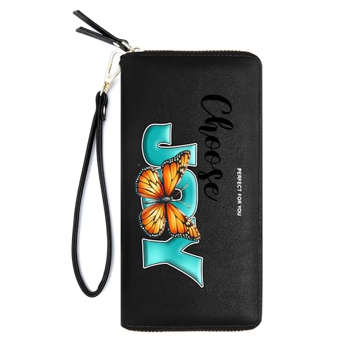 Personalized Women's Wallets with Multiple Themes，Holiday Gift,Birthday Gift for Parent Spouse,Graduation Gift for Classmate