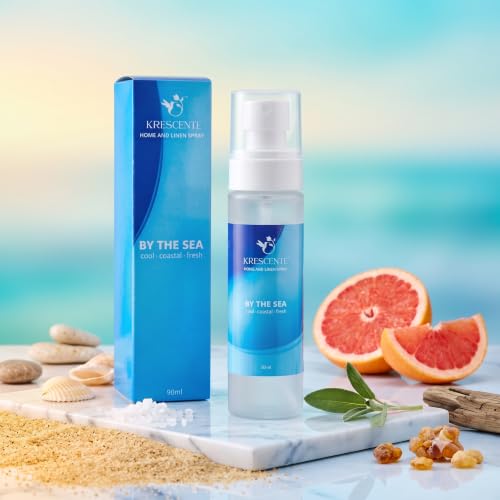 Image of By the Sea Room & Linen Spray | Fresh Aquatic Mist | Luxury Air Freshener | Premium Home Fragrance| Luxury Room Spray & Linen Spray | 90ml