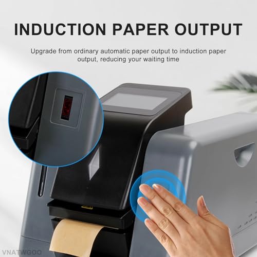 Distribuidor EléTrico De Fita Ativado Por áGua, Cortador, Com Tela SensíVel Ao Toque De Led E Temper