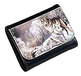 wolf motivationssprüche UMFANGREICH AUSGESTATTET: 5x Kreditkartenfach | 1x Scheinfach | Münzfach mit Druckknopfverschluß | 2x Klarsichtfenster mit Zusatzfach