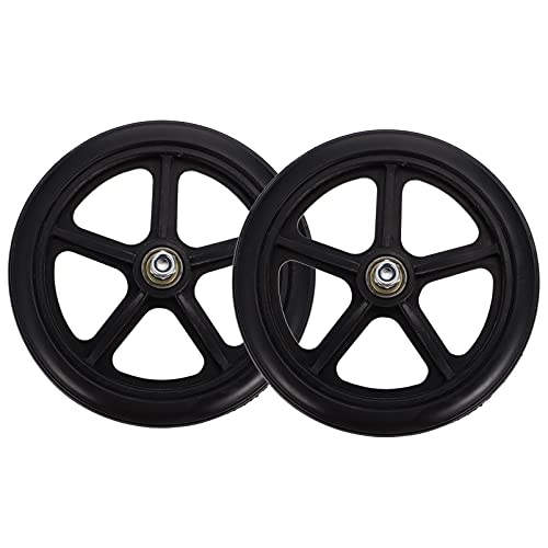 LekLai Wheelchair Replacement Wheel,4 Pcs Wheelchair Wheel Manual Wheelchair Front Wheel Walker Front Wheel Gaming Chair Wheels Scooter Wheels