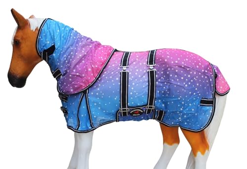 Image of Challenger Miniature Weanling Donkey Pony Horse Foal Summer Fly Sheet Galaxy 51832