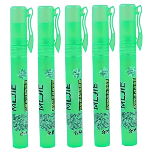 5Pcs White Out Liquid, Information Protection Correction Fluid Thermal Paper Correction Sprayer Address Eraser Concealing