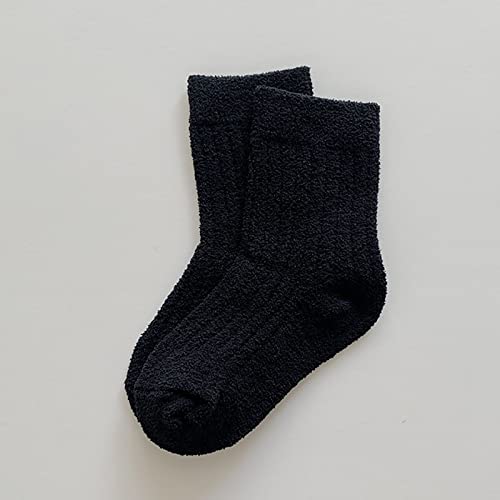 Toddler Boys Girls Children's Socks Autumn and Winter Padded Thermal Socks Baby Sports Stockings Tube Socks Kids3