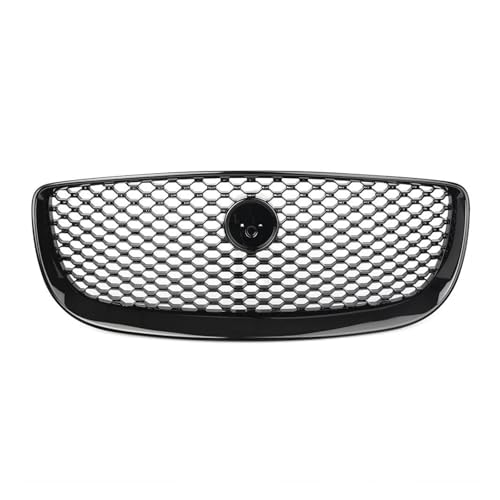Grille supérieure Jaguar XJ en maille métallique noire flux d'air idéal