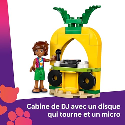 LEGO® Friends 42658 Fête dans la piscine avec les bouées licorne et flamant - vue 6