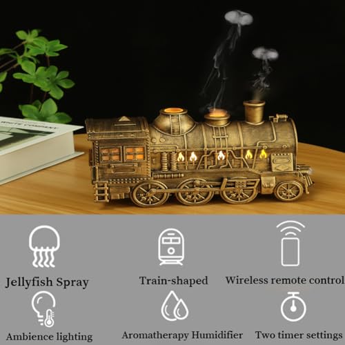 Difusor aromático eléctrico Kunishi Oil Train Diffuser Bronce miniatura 2
