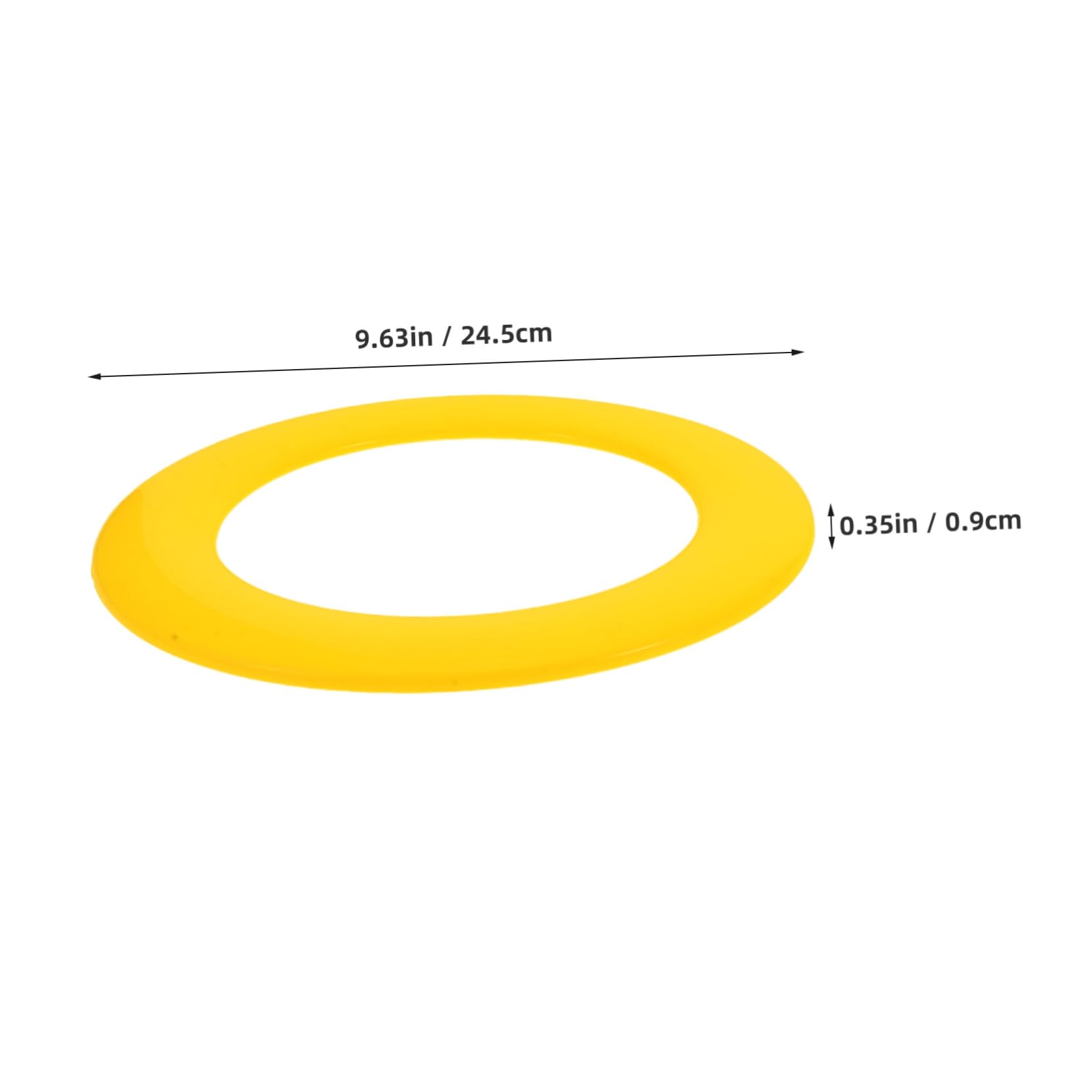 OSOLADY 4pcs Flying Discs Hollow Outdoor for Beach Games Family Bonding Activities Fun Parent Interaction Easy to Catch Safe to Use