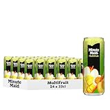 Minute Maid Multifruit, Jus de Fruits, 33cl, Pack de 24 Canettes