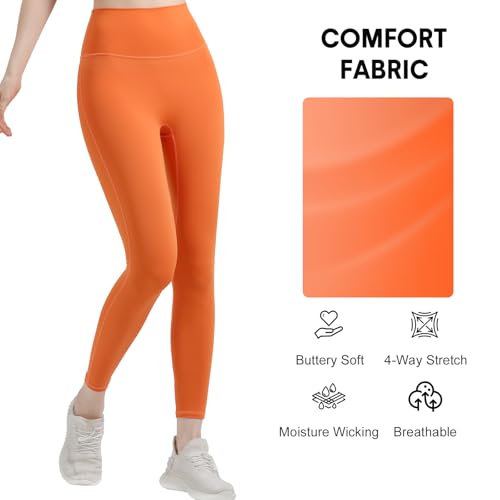 Girl's High Waisted Athletic Leggings Kids Dance Workout Running Yoga Pants4
