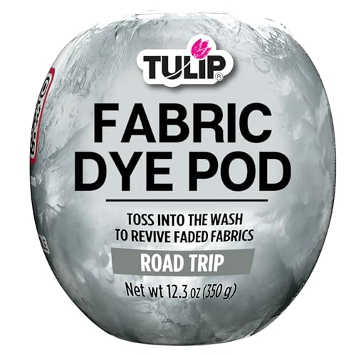 Tulip Fabric Dye Pod Road Trip (Gray), Dye for Washing Machines