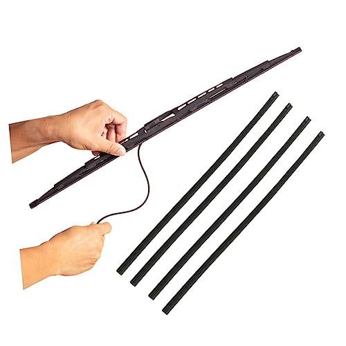 SUPVOX 2Pcs Limpador De Pára-Brisas De Carro Limpador De Pára-Brisa De Osso Tiras De Limpador De Pár