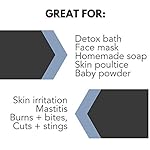 Pure Body Naturals Bentonite Clay Powder for DIY Detox Body & Face Mask, Pure Indian Healing Clay for Deep Pore Cleansing and Armpit Detox for Women, (8.0 oz) - Image 5