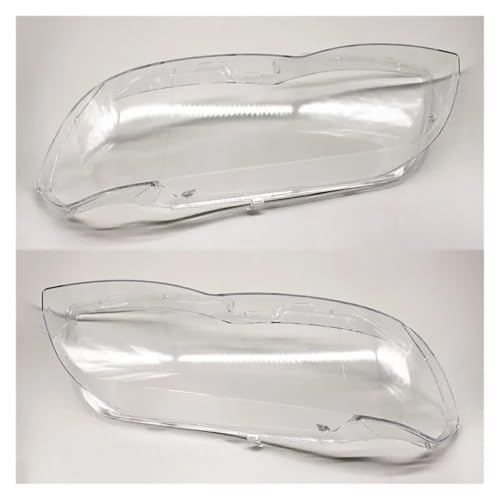 Faros reemplazo de cubierta de lente de faro de cristal derecho X5 E53
