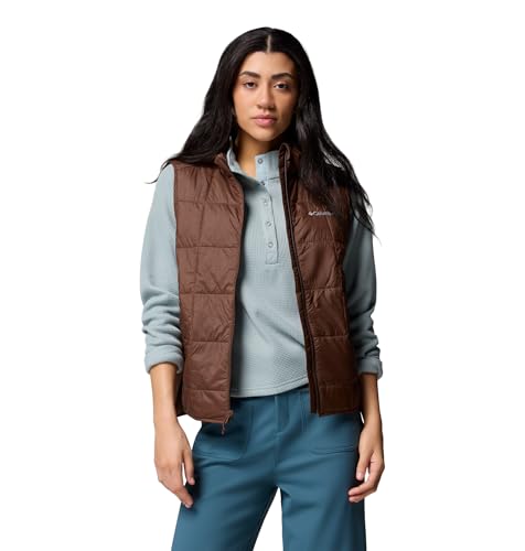 Columbia Womens Sienna Hill Quilted Vest Tobacco X-Large