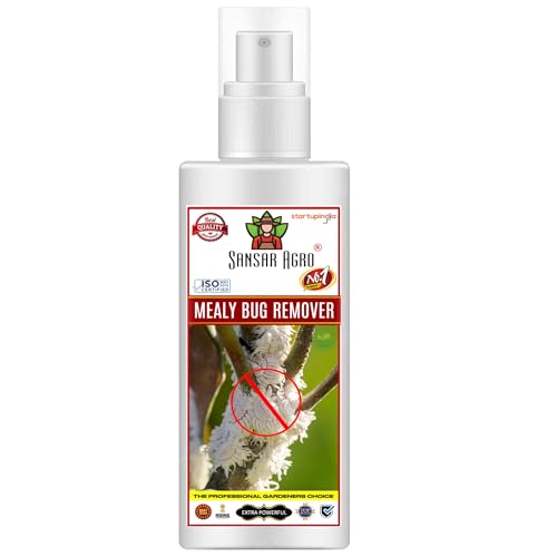 Sansar Agro® Mealy Bug Remover Spray, Premium Essential Liquid Spray For Complete Removal Of Mealy Bugs From Plants (200 Ml)