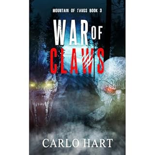 War Of Claws Audiolibro Por Carlo Hart arte de portada